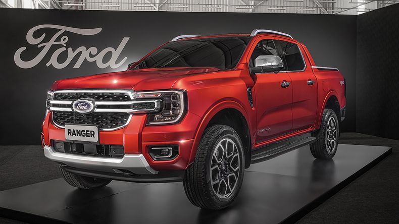 Así luce la versión Limited de la nueva Ranger.