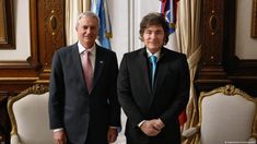 José Antonio Kast junto a Javier Milei. José Antonio Kast junto a Javier Milei.