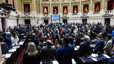 imagen de la sesión especial de la Cámara de Diputados, que culminó en la madrugada del jueves.