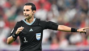 El árbitro ya dirigió Brasil-Costa Rica en el torneo.