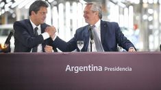 Massa encabezó el acto con Alberto Fernández. Massa encabezó el acto con Alberto Fernández.