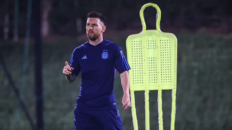 Lionel Messi compartió varias fotos antes del partido de Argentina vs Países Bajos.