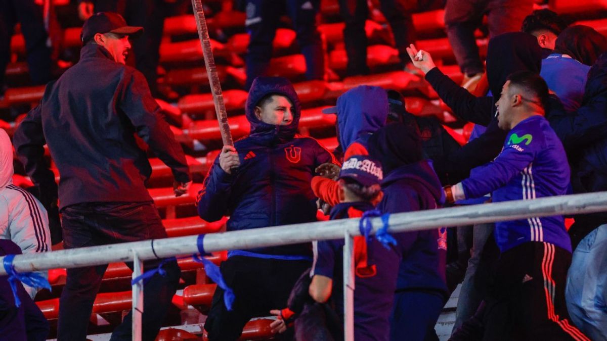 Batalla campal en Avellaneda: dieron de alta a todos los hinchas chilenos que resultaron heridos