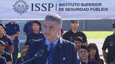Jorge Macri habló en el incio de las clases en el Instituto Superior de Seguridad Pública, en Villa Soldati.