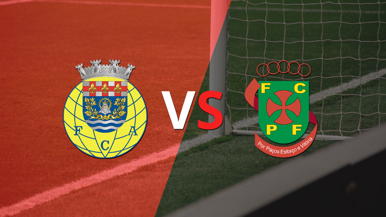 Arouca logró sacar el empate de local frente a Paços de Ferreira