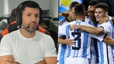 El Kun Agüero reaccionó a la derrota de la Selección Argentina. El Kun Agüero reaccionó a la derrota de la Selección Argentina.