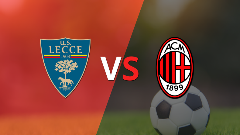 Muchos goles en el empate a 2 entre Lecce y Milan