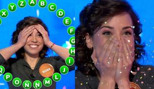 Rosa Rodríguez ganó el premio mayor de la historia en el juego de la ruleta alfabética.