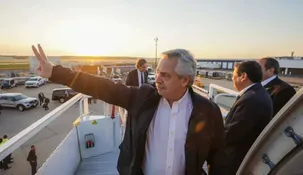 Alberto Fernández llegó a China para participar del III Foro de la Franja y la Ruta.
