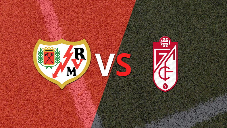 Rayo Vallecano sacó los 3 puntos en casa al vencer 2-1 a Granada