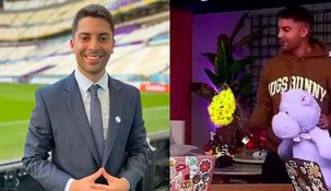 Gastón Edul dejó atrás a Coti Romero y le llevó flores a una reconocida conductora Gastón Edul dejó atrás a Coti Romero y le llevó flores a una reconocida conductora