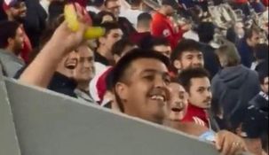 Un hincha de River fue sancionado por arrojar una banana a la parcialidad de Fortaleza, en un acto discriminatorio.