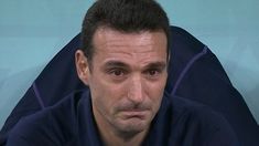 Lionel Scaloni emocionado por el título en Qatar. Lionel Scaloni emocionado por el título en Qatar.