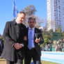 Martín Menem junto a Manuel Adorni. Martín Menem junto a Manuel Adorni.