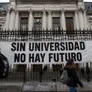 Paro universitario: docentes y no docentes reclaman por el financiamiento y la recomposición salarial