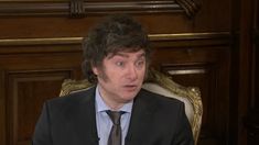 Javier Milei, presidente de la Nación.