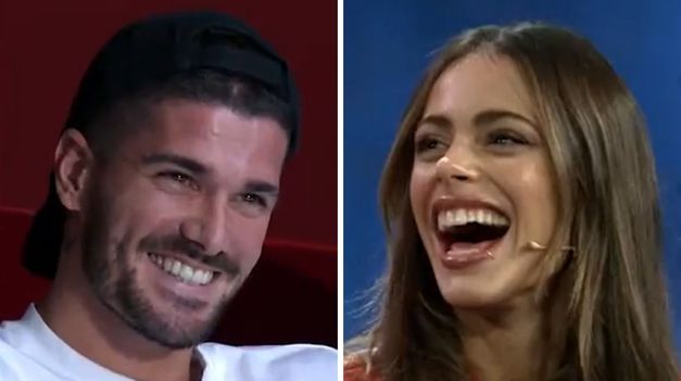 Rodrigo De Paul acompañó a Tini Stoessel a un programa y vivió un inesperado momento.