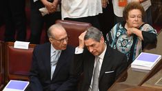 Rosenkrantz y Rosatti, dos de los tres jueces que fallaron contra las elecciones en Tucumán y San Juan. Rosenkrantz y Rosatti, dos de los tres jueces que fallaron contra las elecciones en Tucumán y San Juan.