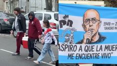 Muchs hinchas millonarios se acercaron a dar el último adiós al Indio Solari. Muchs hinchas millonarios se acercaron a dar el último adiós al Indio Solari.