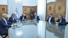 Francos, Caputo y Mogetta se reunieron con directivos de GOL.&nbsp;