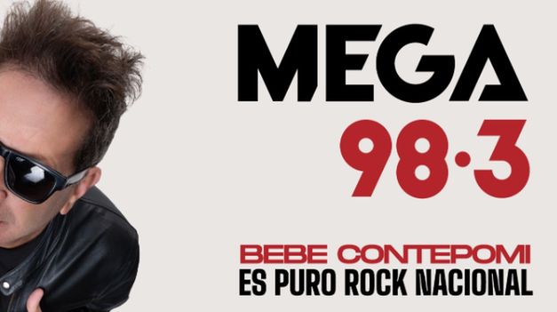 Bebe Contepomi,, una de las figuras que protagonizan la nueva campaña de Mega 98.3.