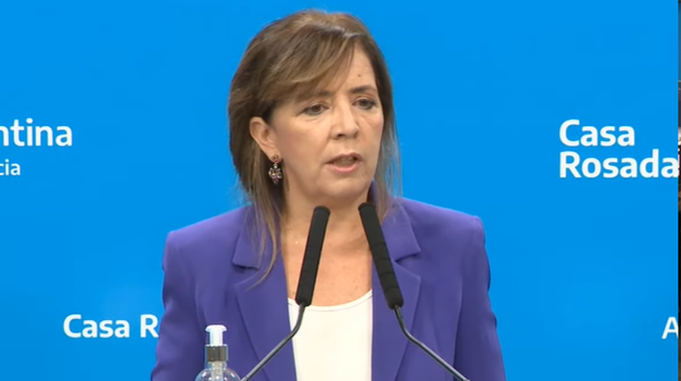 Gabriela Cerruti aseguró que no hay ningún riesgo de hiperinflación.