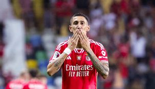 Di María, genio y figura de Benfica.