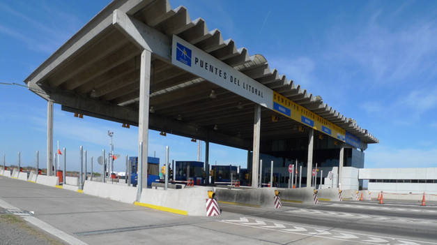 El Puente Rosario-Victoria, uno de los tramos adjudicados.