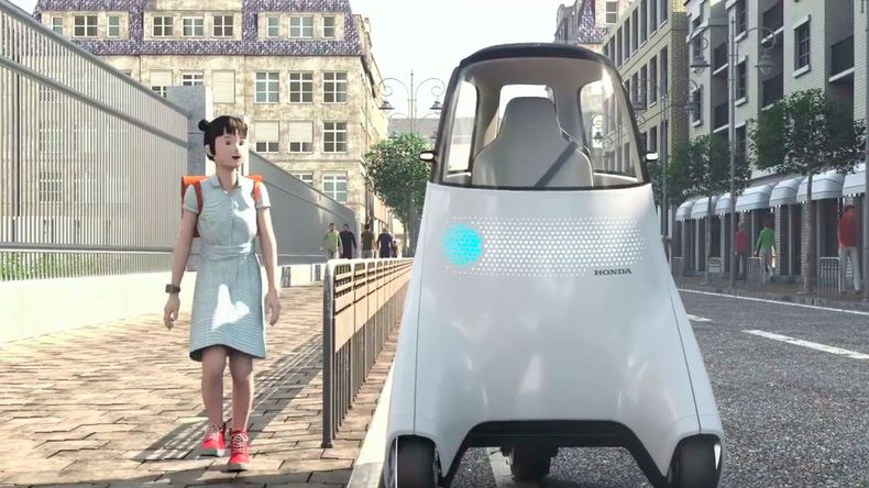 vehículo de micromovilidad de Honda