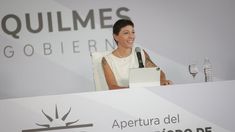 “Me enorgullece decirles que en esta gestión vamos a superar las 1.000 obras, remarcó Mayra Mendoza.