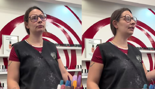 La actitud de la empleada sumó apoyos, pero también críticas.