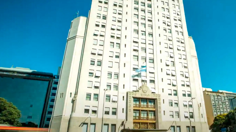 La sede del Ministerio de Salud.