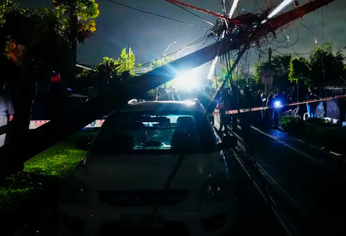 El tornado destuyó casi 100 casas en la zona de OHiggins.
