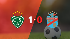 sarmiento vencio por la minima a arsenal