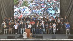 Por el acto circular por el centro porteño fue imposible desde esta mañana.