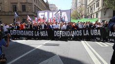 La UBA convocó a la marcha universitaria contra el veto de Javier Milei. La UBA convocó a la marcha universitaria contra el veto de Javier Milei.