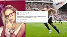 Alejandra Maglietti, la hincha número uno de Jonás Gutiérrez: primer gol tras la vuelta y mensajes de amor