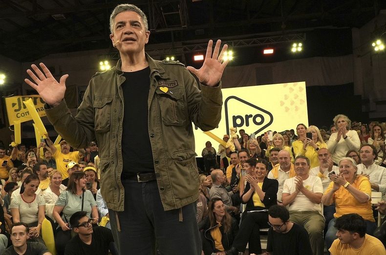 Jorge Macri brind&oacute; un discurso en el acto del PRO en CABA.
