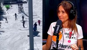 Vero Lozano relató cómo fue su accidente en ASPEN y recreó el momento en vivo&nbsp;