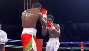 Gabriel Oluwasegun Olanrewaju conquistó el campeonato nigeriano del semipesado en 2021