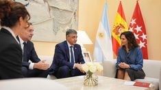 En una de sus tantas reuniones, Jorge Macri estuvo con la presidenta de la Comunidad de Madrid, Isabel Díaz Ayuso.&nbsp;&nbsp;