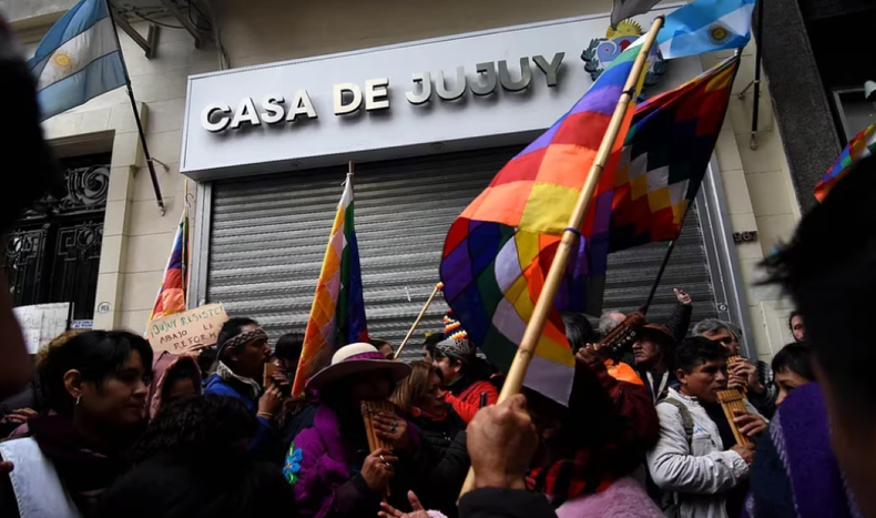 El jueves movilizarán a la casa de la provincia de Jujuy en Buenos Aires.