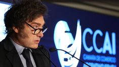 Javier Milei en la Embajada de Israel. Javier Milei en la Embajada de Israel.