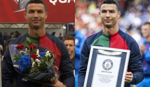 Cristiano Ronaldo: No persigo los récords, los récords me persiguen a mí. Cristiano Ronaldo: No persigo los récords, los récords me persiguen a mí.