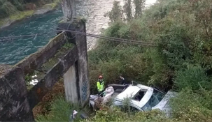 Una familia argentina sufrió un accidente en Chile.