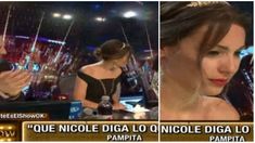Pampita no aplaudió a Nicole cuando ganó. Pampita no aplaudió a Nicole cuando ganó.
