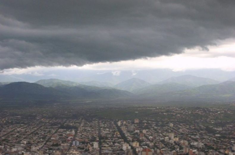 La ciudad de Salta tendrá abundantes lluvias.
