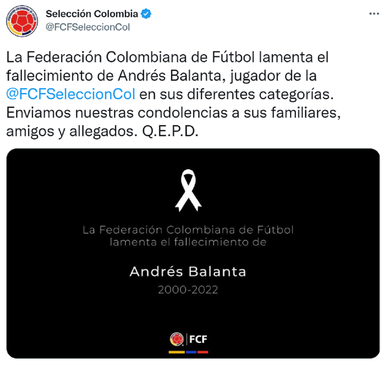 Conmoción En El Fútbol Argentino Murió Andrés Balanta Jugador De Atlético Tucumán 3128