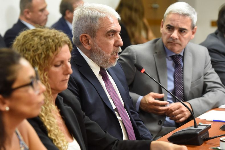 Aníbal Fernández expuso en Diputados sobre la situación en Rosario.