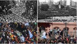 Jornadas de 16 días de duelo y miles de personas de todos los rincones del país para decirle adiós a sus ídolos. Jornadas de 16 días de duelo y miles de personas de todos los rincones del país para decirle adiós a sus ídolos.